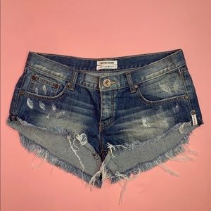 One Teaspoon No 2’s Demi’s Distressed Shorts